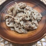 鯖缶でれんこんサラダ